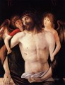 二人の天使に支えられた死んだキリスト ルネサンス ジョヴァンニ・ベッリーニ